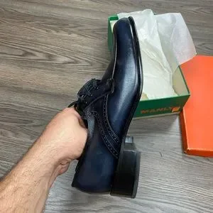 Freeman | Shoes | 97s New Nos Freeman Manly Navy Blue Disco  display picture 2